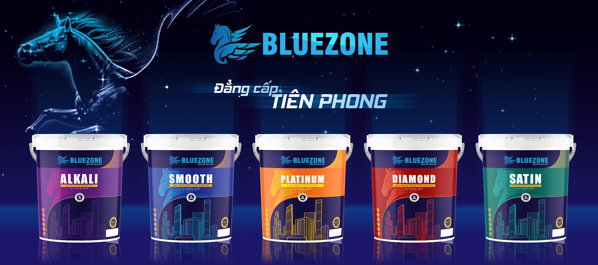 sơn ngói bluezone chất lượng cao